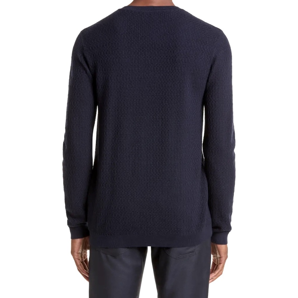 EMPORIO ARMANI TUCK STITCH TEXTURED SWEATER ♣️IN STORES♠️ - Picture 2 of 3